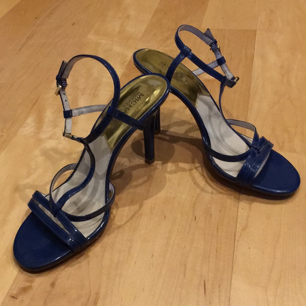 Michael Kors Strappy Stiletto Heels; Sz 9